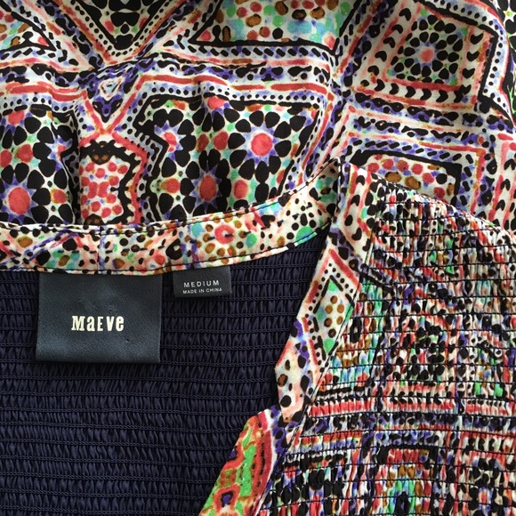 Anthropologie Tiled Amethyst Dress - Picture 6 of 6